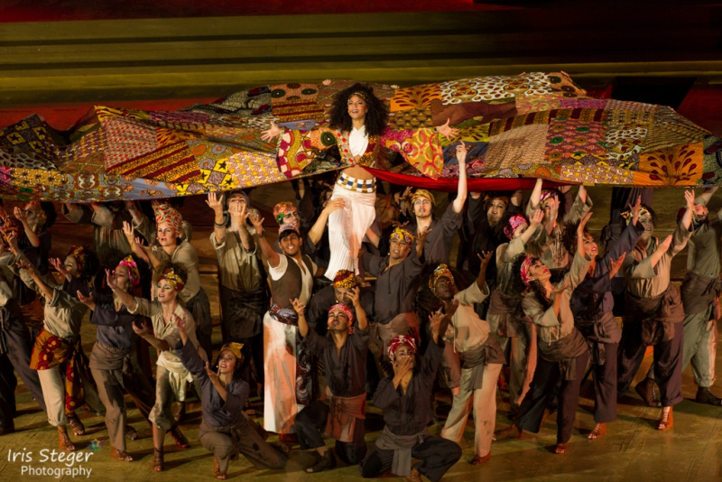 Ensemble "Aida" mit Particia Meeden als Aida